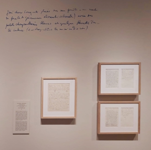 Cartas de artistas en la colección de Anne-Marie Springer